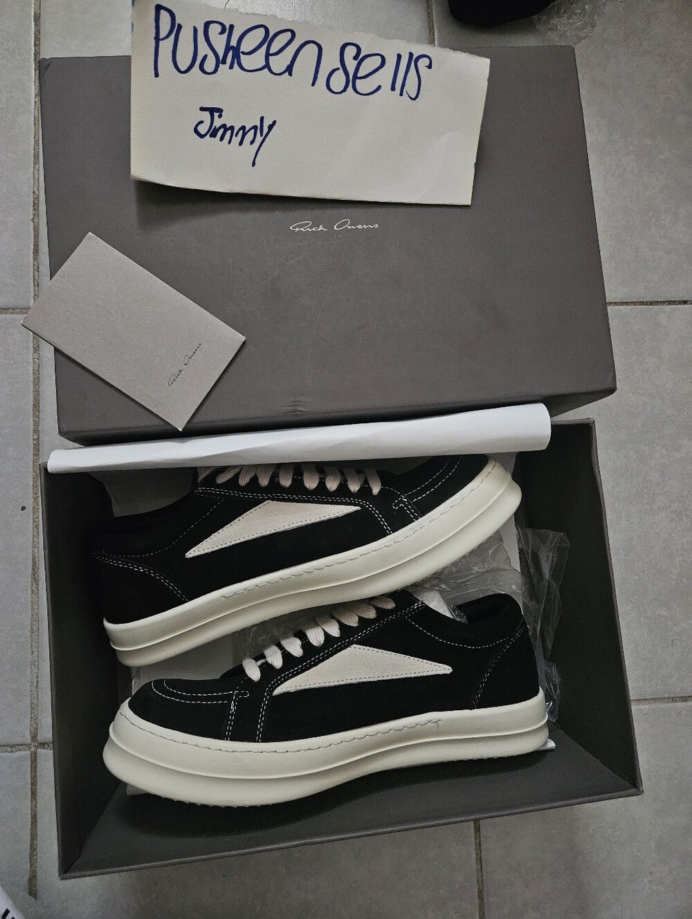 Rick Owen Vans